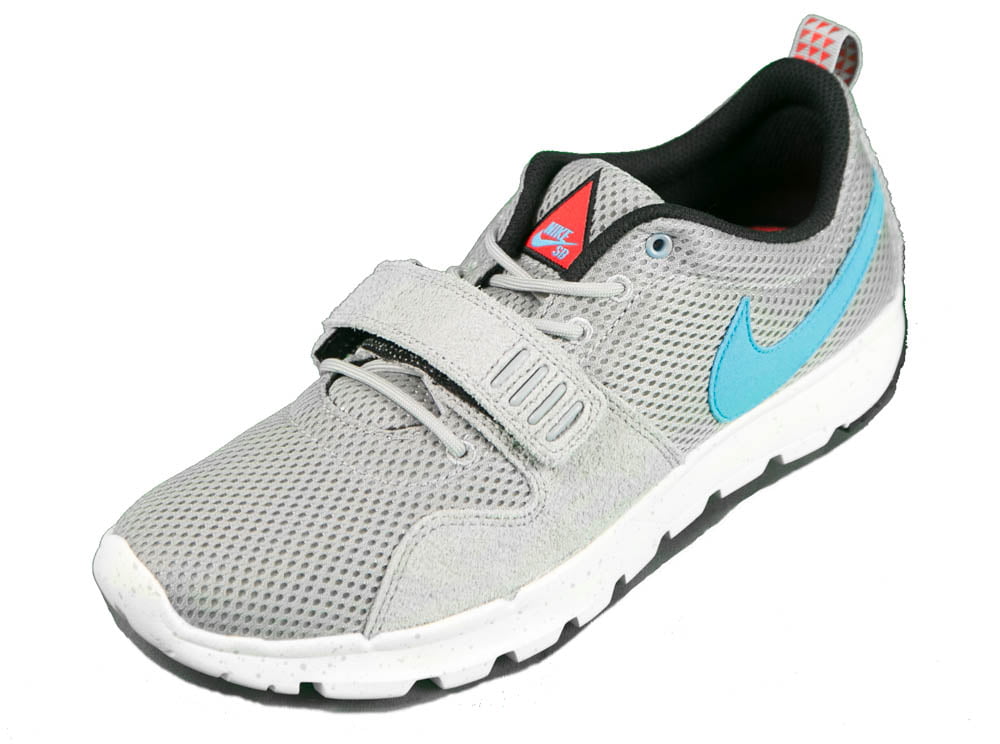 Nike Trainerendor Mens Fashion Shoes Base Grey / Sail Black Vivid Blue - Walmart.com