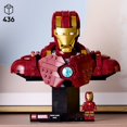 thumbnail image 2 of LEGO Marvel Le Buste d’Iron Man MK 4, Modèle à Construire pour Adultes avec Figurine 76327, 2 of 7