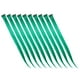 thumbnail image 2 of 10 piezas Extensiones de cabello de color verde Postizo para mujer Extensiones de cabello decorativas Extensiones de cabello para niña con pinzas para el cabello (recto), 2 of 5