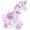Pink, variant on PonyCycle Ride on Horse Toy Kids Ride on Toys Horse with Wheels for Kids Age 3-4 Chocolate Brown U321