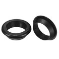 thumbnail image 1 of Uxcell 2-Pack Grommets de Goma para Barandillas de Cable, Agujero de Perforación de 70mm, Junta de Ojal de 60mm ID para Cableado, Cable de Alambre, Automotriz [Negro], 1 of 1