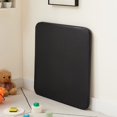 thumbnail image 4 of Mesa plegable para tarjetas de 24 pulgadas portátil con cojín acolchado de poliuretano ultra suave 1 pieza color negro azabache, 4 of 6