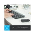 thumbnail image 2 of Logitech MK470 Slim Combo Clavier et Souris sans Fil, Compacte et moderne, 2 of 6
