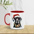 thumbnail image 4 of Hello Winter Great Dane Frosty Morning Walk Welcome Snowy Christmas 11oz Accent Two-tone Mug Danes Dog Lover Gifts Coffee Tea Cup - 02018, 4 of 5