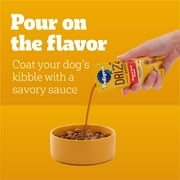 Pedigree Drizzlers Savory Sauce Multipack, 60g Twin Pouch, Pack of 6 (48 Pouches, 96 Servings)