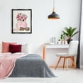 thumbnail image 3 of Stupell Industries Pink Bouquet & Sunglasses Botanical & Floral Painting Black Floater Framed Canvas Art Print Wall Art, 25 x 31, 3 of 10