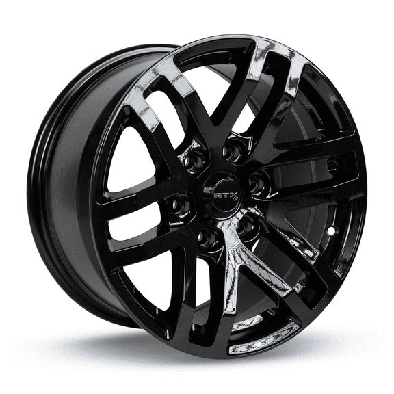 RTX Oak 17x8.5 6x135 ET30 CB87.1 Gloss Black Wheel