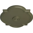 thumbnail image 3 of Ekena Millwork 24"W x 20 1/2"H x 1 1/8"P Waltz Ceiling Medallion (Fits Canopies up to 5 1/4"), Hand-Painted Painted Turtle, 3 of 5