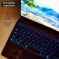 thumbnail image 5 of Detachable Bluetooth Type Cover 13 inch with Touchpad & Pen Holder for Surface Pro Copilot+ 11th, Pro 11/10/9/8, Pro X，Burgundy, 5 of 7