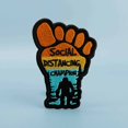 thumbnail image 1 of Yeti Social Distancing Champion Patch – Embroidered Iron On Patches – 4.3 x 3 inches (10.9 x 7.6 cm) – Embroverse, 1 of 5