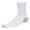 White 4 Pair, variant on 4-12 Pair Reinforced Sport Crew Socks for Men Multi Pack and Colors