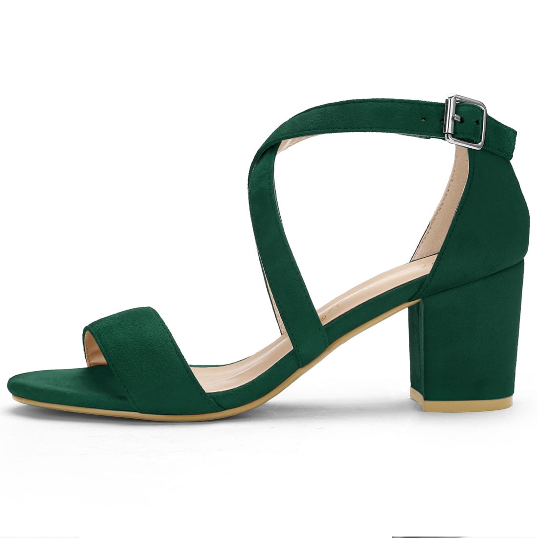 green sandals