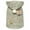 Olive Green, variant on Touchdog HD5OGSM Hippie Designer Sleeveless Pompom Dog Hooded Sweater, Olive Green - Small