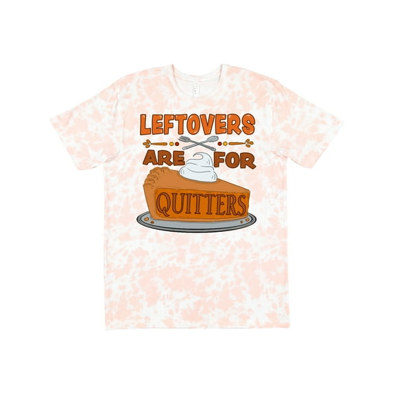 Inktastic Leftovers Are for Quitters with Pumpkin Pie T-Shirt