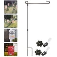 thumbnail image 4 of Shisuyan Iron Flag Stand Black 1 Set, 4 of 9