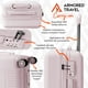thumbnail image 4 of Maleta de viaje Carry-on de mano cabina 20” 10 kg ABS doble calibre candado de alta seguridad TSA LOCK Armored Travel Rosa, 4 of 9