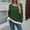 Green, variant on SYMOID Womens Gray Sweatshirt, Nylon Spandex Soft Stretch Loose Fit Crew Neck w/ Contrast Trim for Everyday Casual Wear,Size S