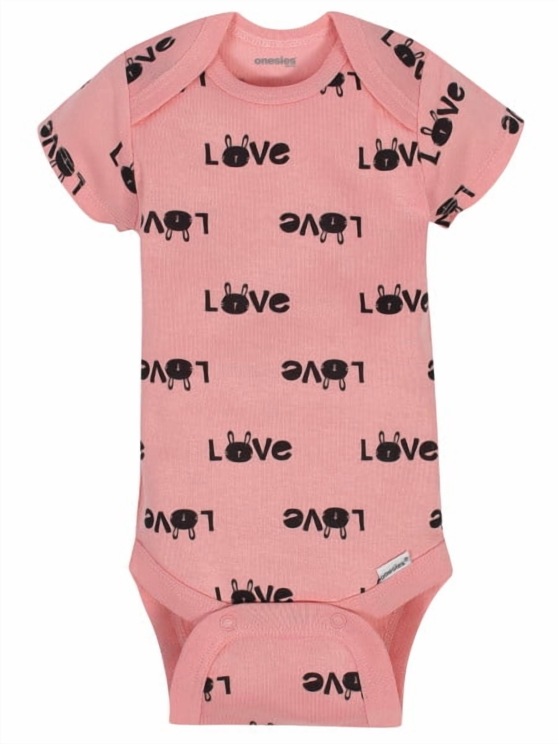 Onesies Brand Baby Girl Bodysuits, 8-Pack, Sizes Newborn - 12 Months
