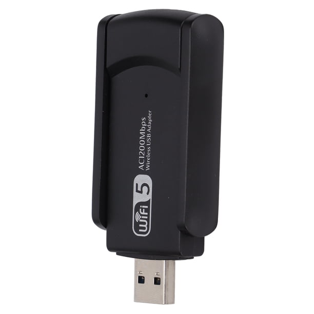 Adaptador Adaptador USB De Doble Banda 1200M 2.4G+5G Tarjeta De Red Gigabit De Doble Banda Para Computadora Portátil De Escritorio