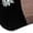 Black*5 Pairs, variant on Floral Glass Socks, 5 Pairs Floral Pattern Glass Stockings, Fashion Transparent Soft Breathable Comfortable Ankle Socks
