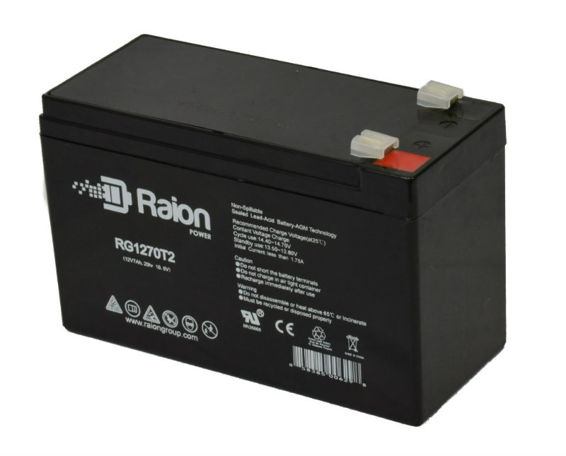 Raion Power RG1270T2 12V 7Ah Tripp Lite BC325A Replacement UPS ...