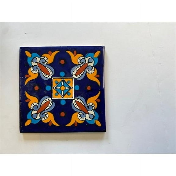Talavera L113 6X6 6 x 6 in. Mexican Decorative Tiles, L113 - Pack of 4