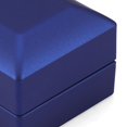 thumbnail image 2 of Xirurus Premium LED Lighted Ring Storage Box, Fashionable Engagement Jewelry Display Case with Soft Plush Interior, Perfect for Wedding Proposals and Anniversaries, 2.56 inches / 6.5 cm, Blue, 2 of 9