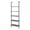Retro Gray, variant on IVV 5-Tier Wall-Mounted Bookshelf, 70.87"H Vertical Open Bookcase w/ MDF Shelves and Black Metal Frame for Home Office, Bedroom, Rustic Brown