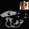 thumbnail image 4 of 6Pcs Autoclavable Dental Teeth Whitening Lip & Cheek Retractor Dentist Mouth Opener Repeat Use, S, 4 of 8