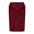 thumbnail image 6 of Gfyviroh Fleece Vests for Women Soft Fluffy Solid Color Sleeveless Jackets Button Casual Comfortable Hooded Outerwear, 6 of 7