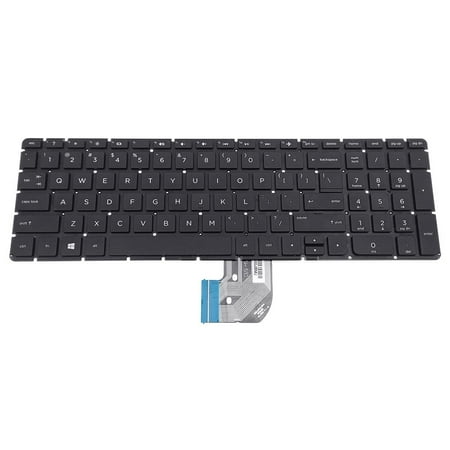 Hp Pavilion 15 Keyboard Skin HPM14P1 PK131O23A00 HPM14P13US-6982 HP Pavilion 15-BA Series US English Black Laptop Keyboard Laptop Keyboards ()