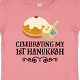 thumbnail image 4 of Inktastic 1st Hanukkah Childs Dreidel Boys or Girls Baby T-Shirt, 4 of 5