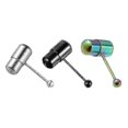 thumbnail image 1 of 3pcs Stainless Steel Vibrating Tongue Piercing Barbell Rings Body Jewelry, 1 of 2