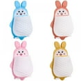 thumbnail image 2 of Aosijia 4 Pcs Non-punching Rabbit Shelf Makeup Tool Organizer Study Wall Hanging Storage Shelf for Bathroom Kitchen Bedroom, 2 of 13