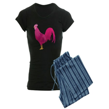 

CafePress - Pink Rooster - Women s Dark Pajamas