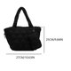 thumbnail image 2 of Bolso Mano Acolchado para Mujer Hombro Gran Capacidad Viajes, 2 of 9