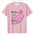 thumbnail image 4 of Alkepwun Breast Cancer Printed Shirts for Women Sunflower Pink Ribbons T-Shirt Breast Cancer Awareness Tee Tops, 4 of 4