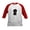 Red/White, variant on CafePress - Poodle Pup (Blk) Kids Baseball Jersey - Kids Cotton Baseball Jersey, 3/4 Sleeve Shirt
