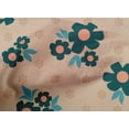 thumbnail image 4 of oneOone Cotton Poplin Light Brown Fabric Floral & Geometric Sewing Material Print Fabric By The Yard 42 Inch Wide, 4 of 4