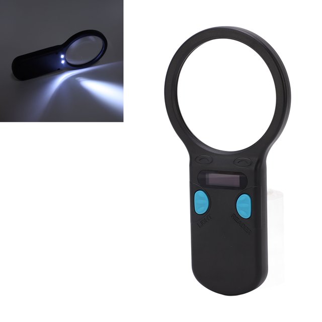 Lector de chips rfid de animales, identificación inalámbrica mascota escáner de microchip liderado para para gato para el manejo de animals para perros