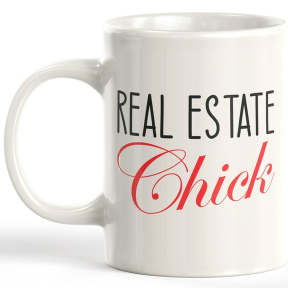 Real Estate Chick 11oz Plastic Coffee Mug