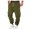 Green, variant on Cargo Sweatpants for Men Fall Winter Plain Straight Leg Drawstring Joggers with Pockets Mens Casual Pants Trousers