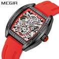 thumbnail image 3 of MEGIR Sport Mechanical Movement Wristwatch for Men Luxury Silicone Strap Automatic Watch Waterproof Luminous Big Dial Clock 8601, 3 of 6