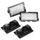 thumbnail image 5 of Luz de matrícula, 2 piezas LED sin errores Lámpara de matrícula LED Luz de matrícula Solución innovadora, 5 of 10