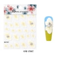 thumbnail image 1 of 5D Flowers Nail Sticker Embossed Petal Nail Sticker Slice Self Adhesive Decals Nail Art DIY Design, 1 of 9