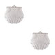 thumbnail image 4 of Bolso de mano Qarigey Mujer multifuncional Elegante blanco 2Conjunto, 4 of 6