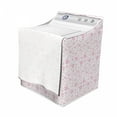 thumbnail image 3 of Cherry Blossom Washer Cover, Pink Flowers on White Background Girls Simple Design, Suitable for Dryer and Washing Machine, 29" x 28" x 40", Pale Pink White, by Ambesonne, 3 of 3