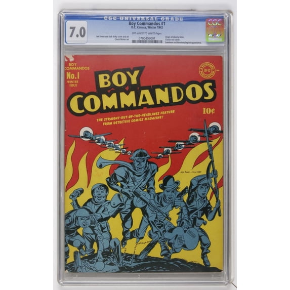 Boy Commandos #1 - CGC 7 Comic Book
