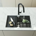 thumbnail image 3 of Vigo Vgr3020ck1 Mercer 30" Undermount Single Basin Stainless Steel Kitchen Sink -, 3 of 12