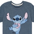 thumbnail image 3 of Disney - Lilo & Stitch - Stitch Hearts You - Toddler & Youth Short Sleeve Graphic T-Shirt, 3 of 5